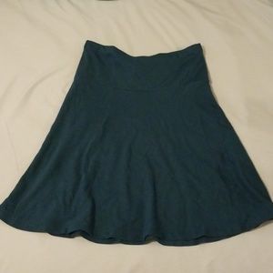 Teal Skirt from H&M Size 2